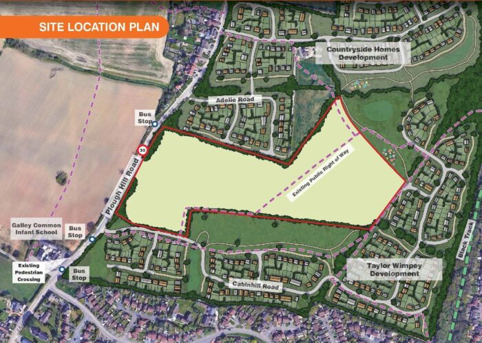 Plough Hill Road location plan